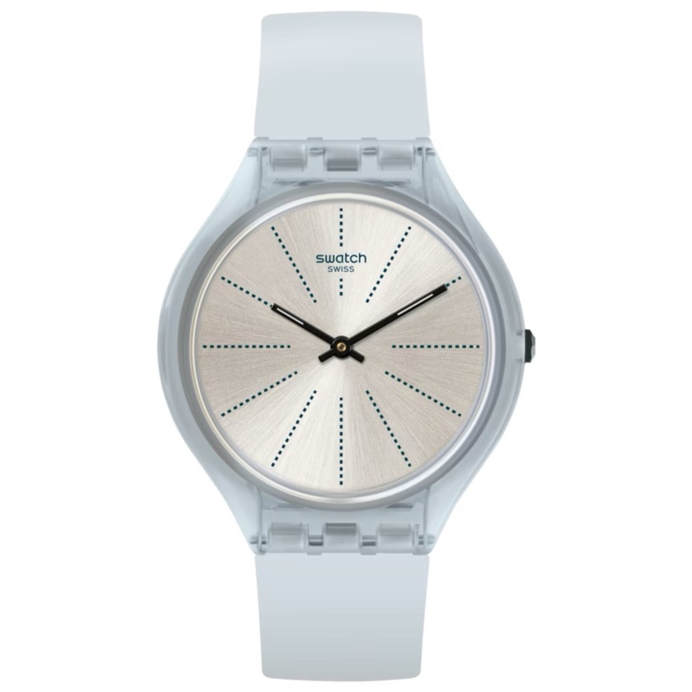Swatch SKINTONIC SVOS101 37mm Light Blue　Silicone Watch